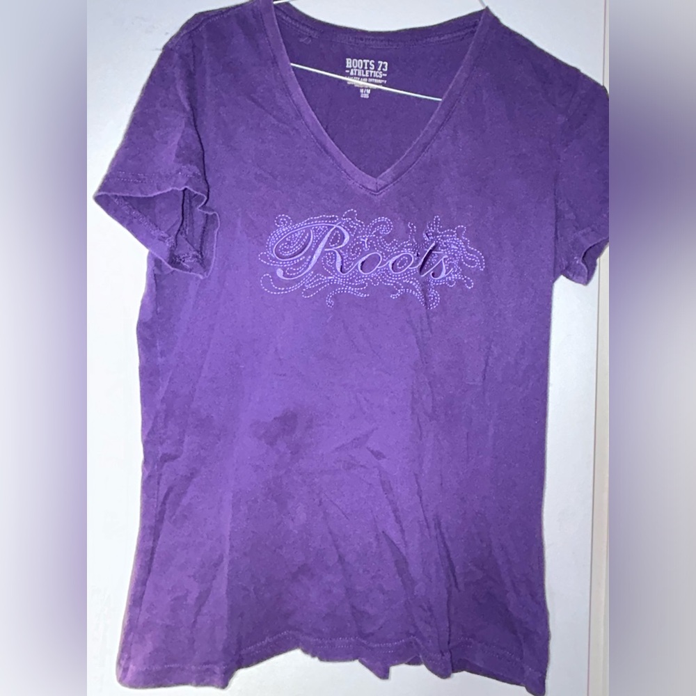 🍒Like New! Purple Roots T-shirt